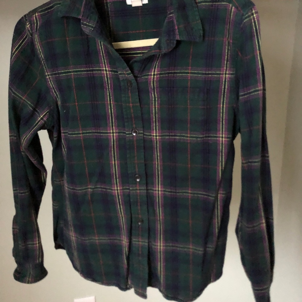 LL Bean flannel